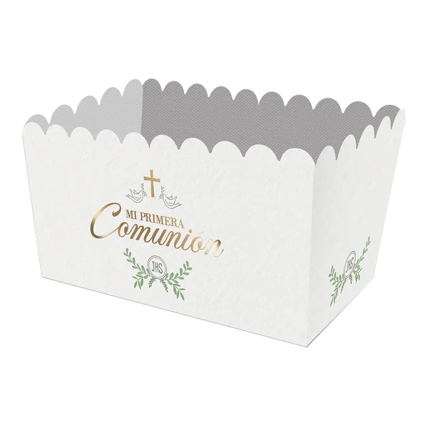 Caja de Mi Primera Comunión JHS ancha - 3 unidades
