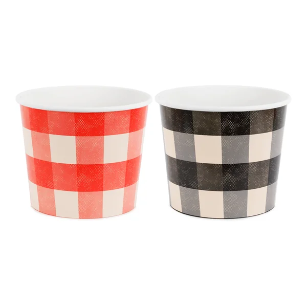 Caja para palomitas de BBQ de 14 cm - 2 unidades