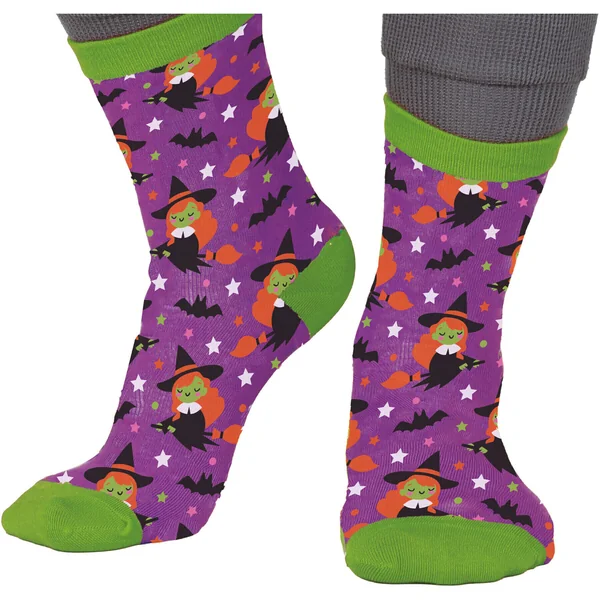 Calcetines de brujas infantiles - 1 par