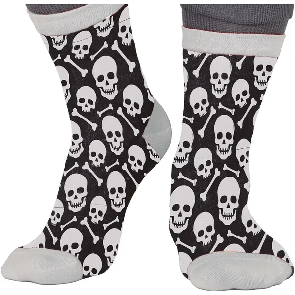 Calcetines de calaveras infantiles - 1 par