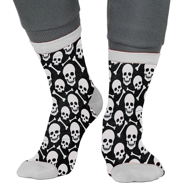 Calcetines de calaveras infantiles - 1 par - Imagen 2