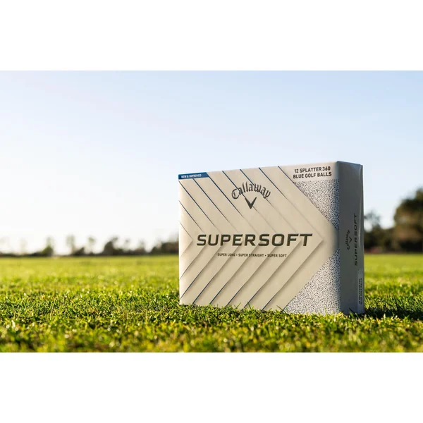Callaway Men's Supersoft Splatter Golf Balls