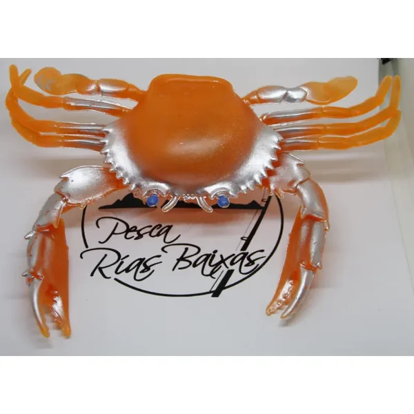 Cangrejo de Vinilo Para Pulpera 12x20cm - Naranja