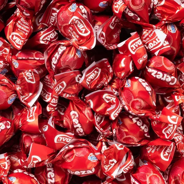 Caramelos de cerezas - envase individual - Vidal - 800 gr - Imagen 2