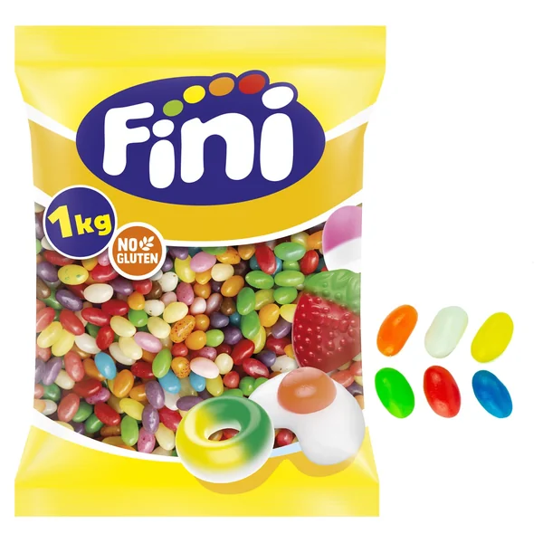 Caramelos de sabores - Fini beans - 1 Kg