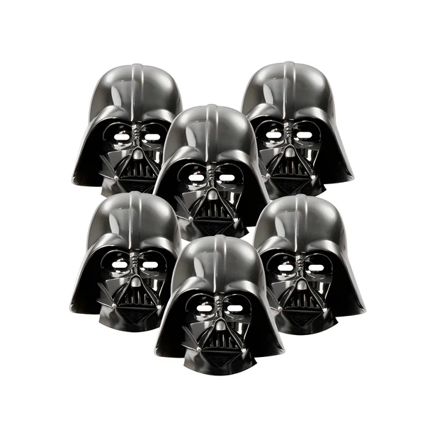 Caretas de Star Wars Darth Vader - 6 unidades