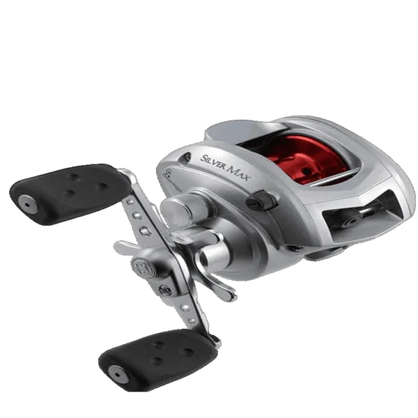 Carrete Abu Garcia Ambassadeur Silver Max Low Profile Left