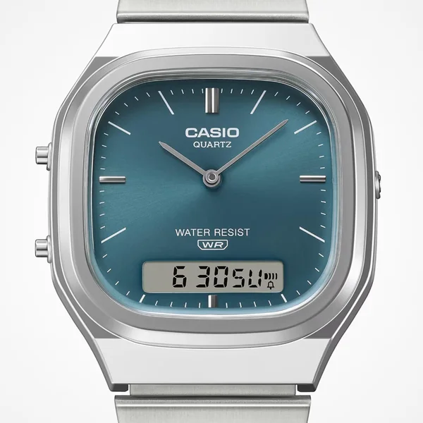 Casio Quartz Square Digital Watch - Imagen 3