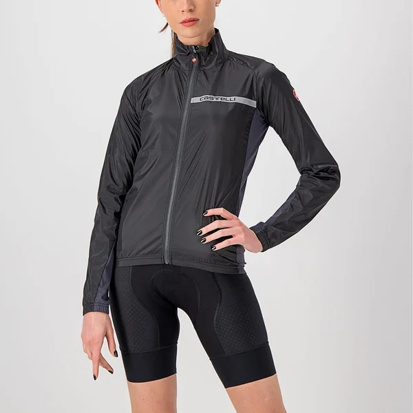 Castelli Women's Squadra Stretch Wind-Resistant Performance Cycling Jacket - Imagen 2