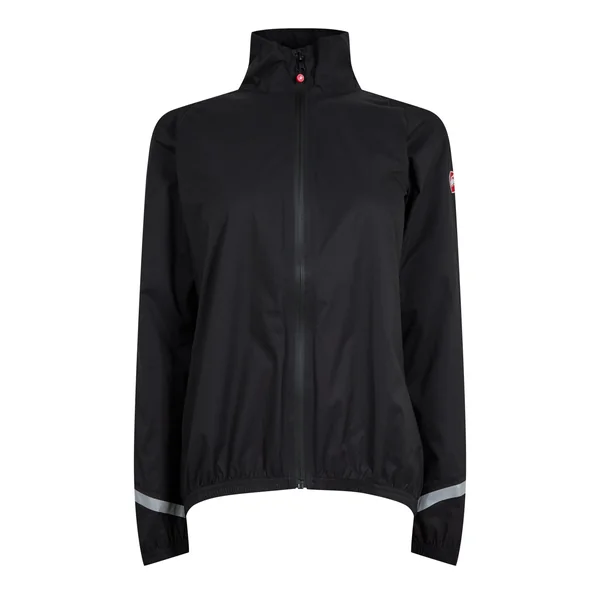 Castelli Women's Windproof Water-Resistant Reflective Performance Cycling Jacket