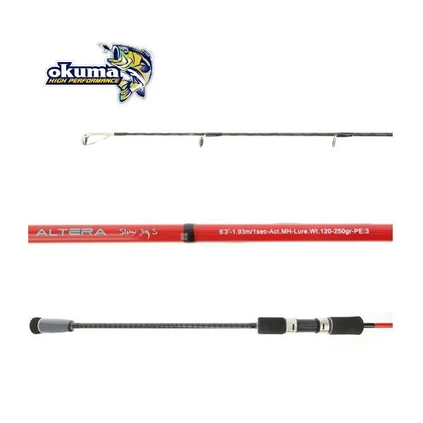 Caña Okuma Altera Slow Jig Spinning