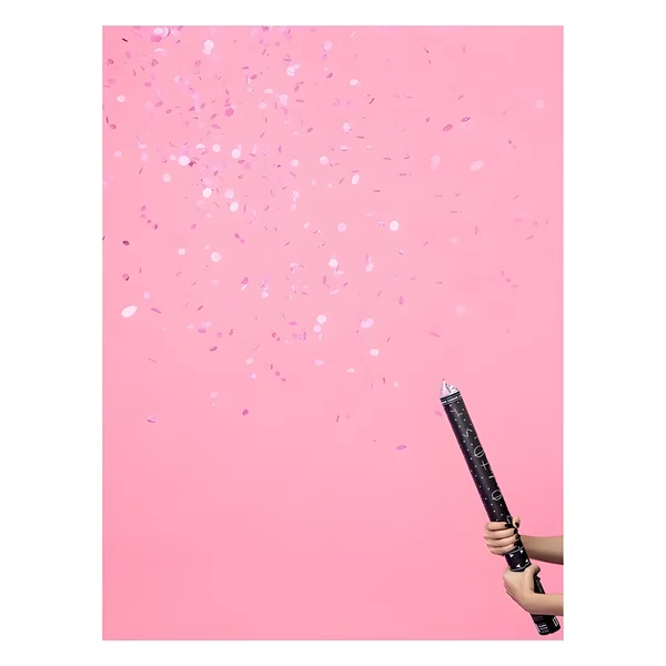 Cañon de confeti con topos de 60 cm - Imagen 3