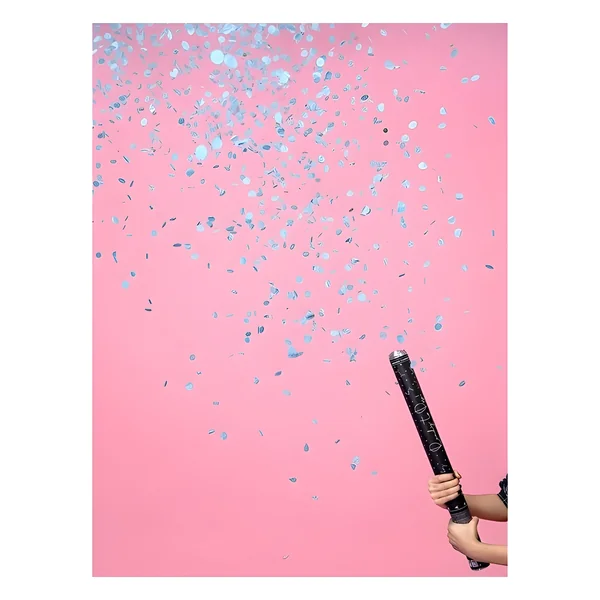 Cañon de confeti con topos de 60 cm - Imagen 4