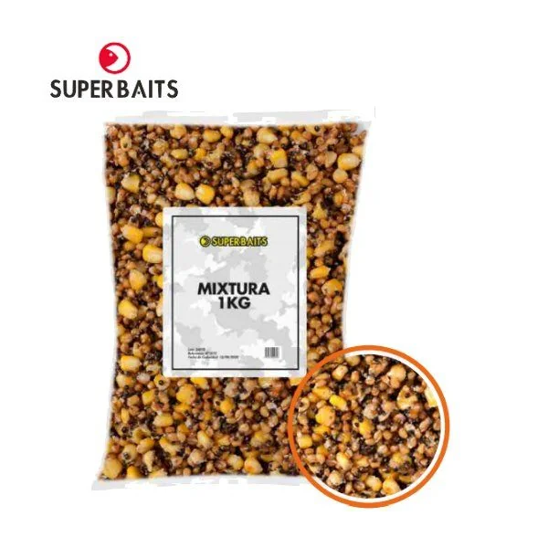 Cebo Cocido Mix SuperBaits 1 Kg