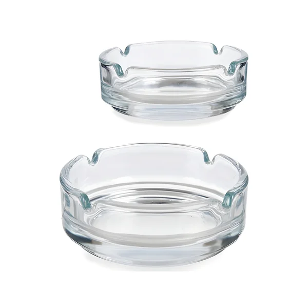 Cenicero de 9 cm transparente - 2 unidades