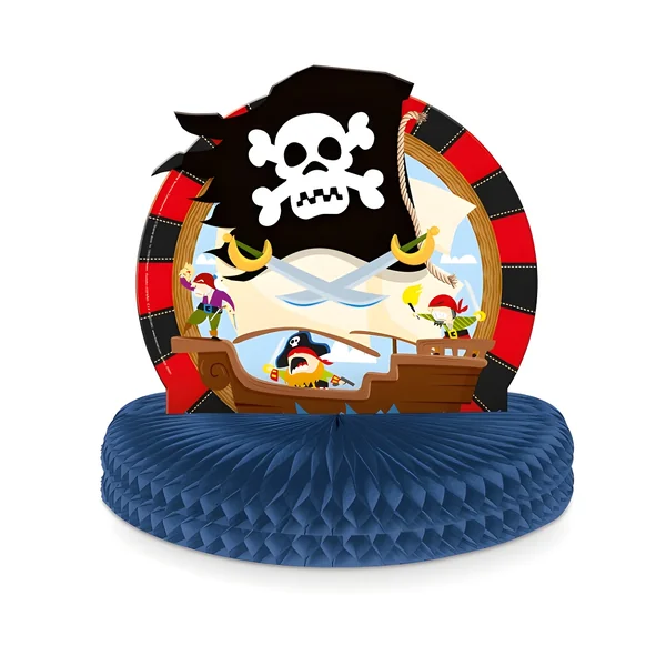 Centro de mesa de piratas