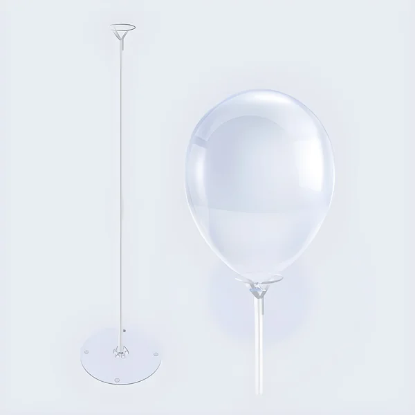 Centro de mesa para globos transparente de 50 cm