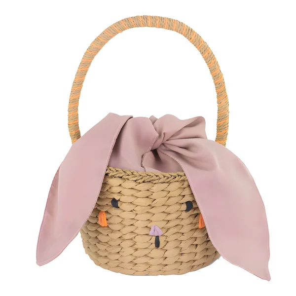 Cesta de conejito de 28 x 17 cm