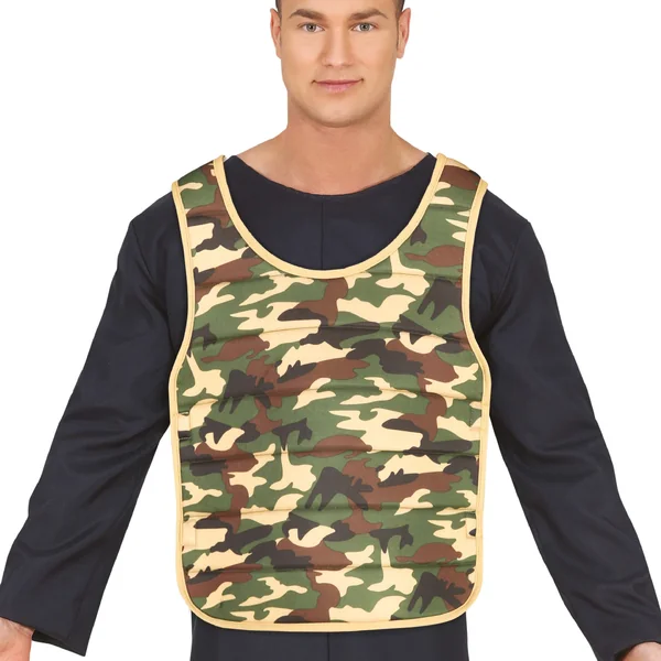 Chaleco de militar para adulto
