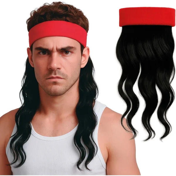 Cinta con mechones estilo Rambo
