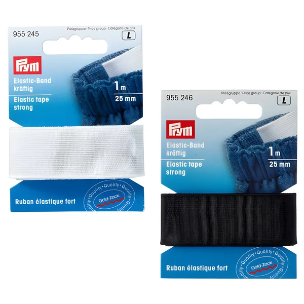 Cinta elástica de 2,5 cm resistente - Prym - 1 m