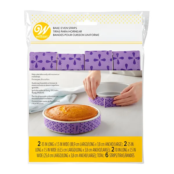Cintas para horneado perfecto - Wilton - 6 unidades
