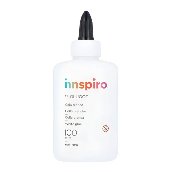 Cola blanca de 100 gr con aplicador - Innspiro
