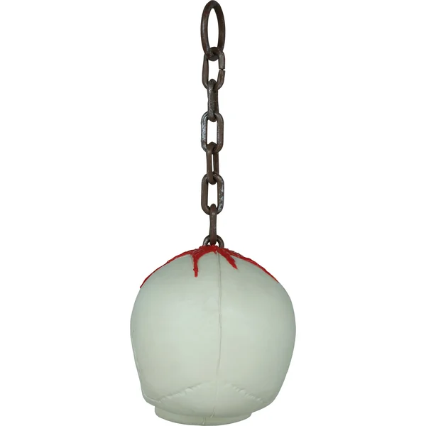 Colgante de calavera sangrienta con cadena de 40 cm - Imagen 5