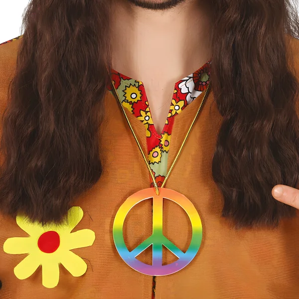 Collar de la paz multicolor