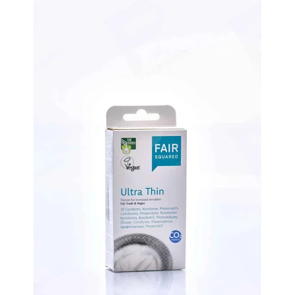 Condones ultrafinos Fair Squared