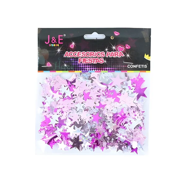 Confetti rosa de princesas de 15 gr - Imagen 2