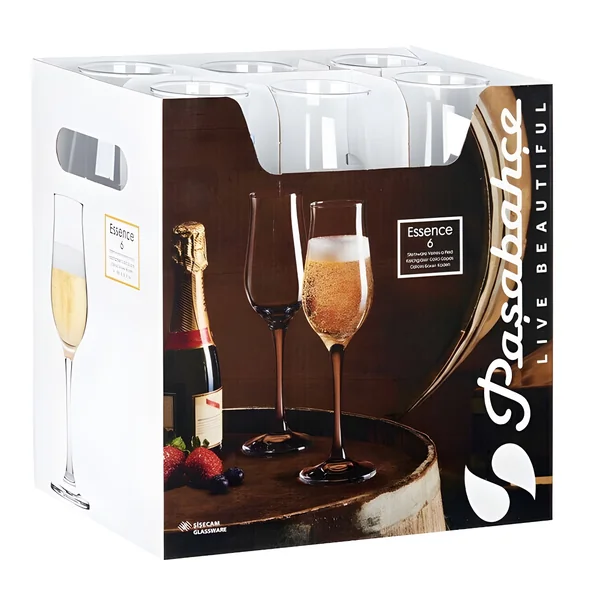 Copa de 190 ml para cava Wavy - 6 unidades - Imagen 3