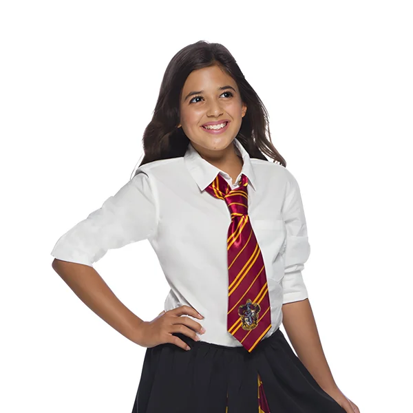 Corbata de Gryffindor granate de Harry Potter