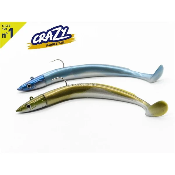 Crazy Paddle Tail 100 - Doble Combo Shore 5g