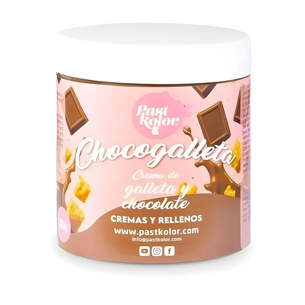 Crema de galleta y chocolate chocogalleta de 300 gr