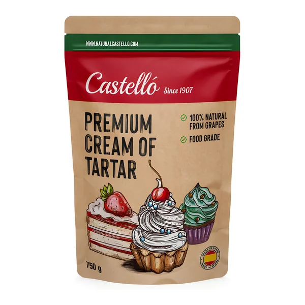 Cremor tártaro de 750 gr - Castelló