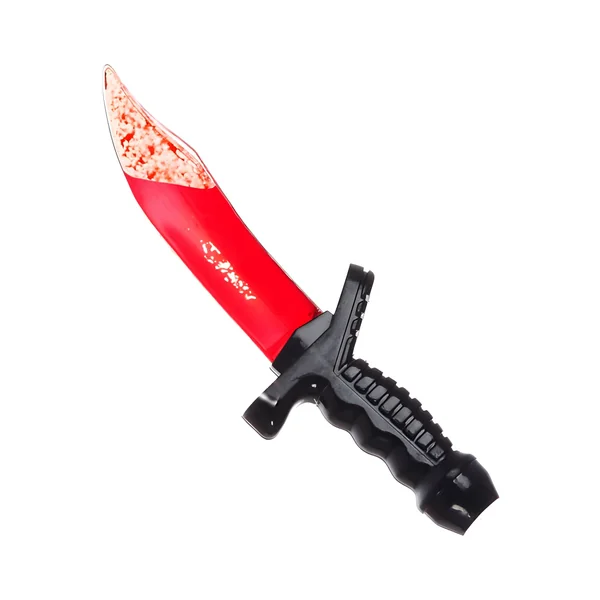 Cuchillo con sangre líquida interior de 25 cm