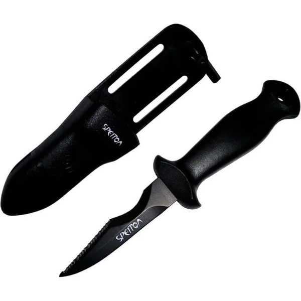 Cuchillo Estilete Spetton Black Pesca Submarina