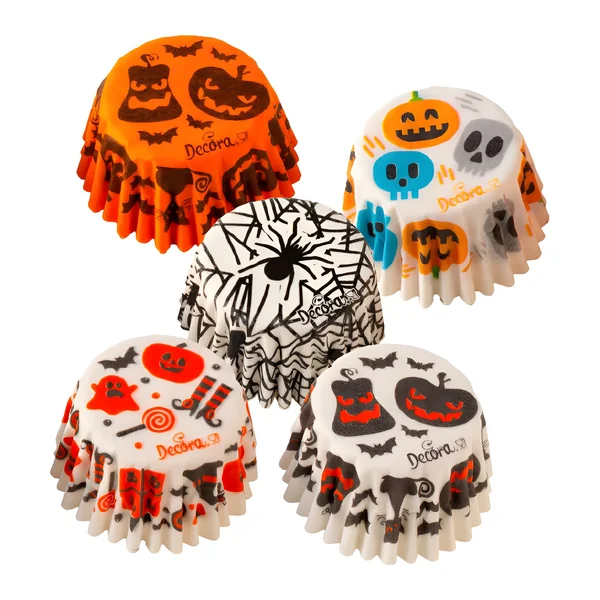 Cápsulas para bombón de 2,7 cm de Halloween - 100 unidades