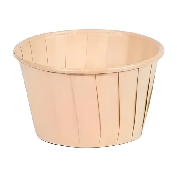 Cápsulas para cupcakes de 5 cm kraft - 50 unidades