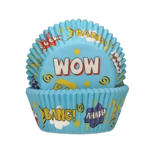 Cápsulas para cupcakes de Cómic - FunCakes - 48 unidades