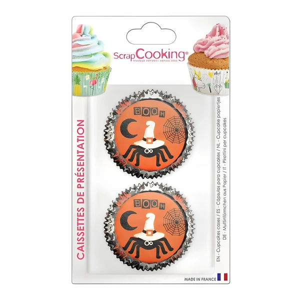 Cápsulas para cupcakes de Halloween - scrapcooking - 36 unidades