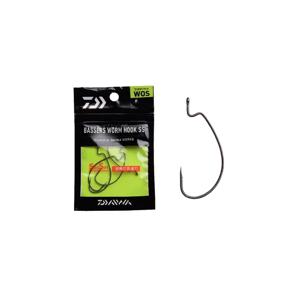 Daiwa Basser Worm Hook WOS
