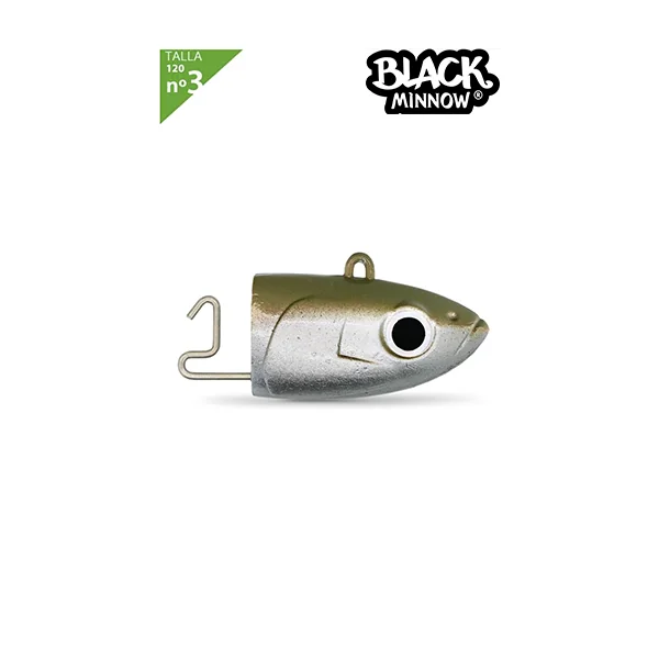 Deep Jighead Fiiish Black Minnow talla 3 - 37g