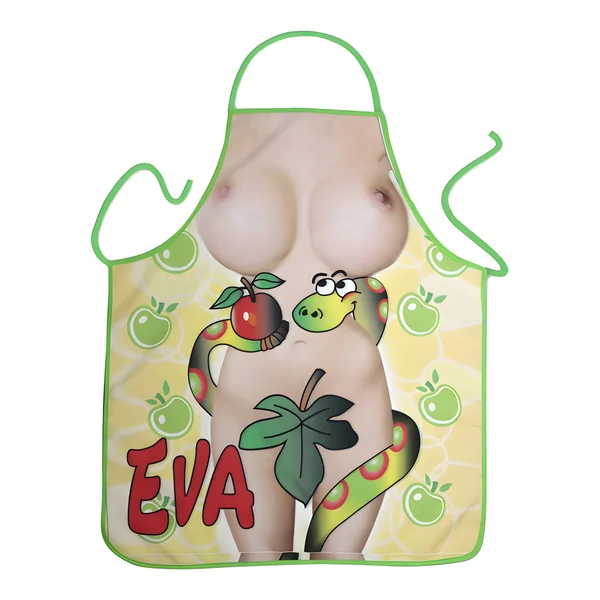 Delantal de Eva con serpiente