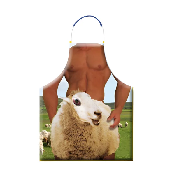 Delantal de hombre con oveja