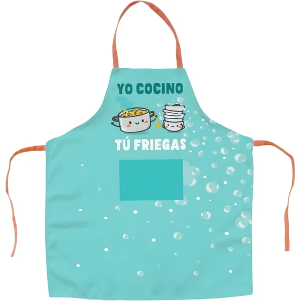 Delantal de Yo cocino, tú friegas