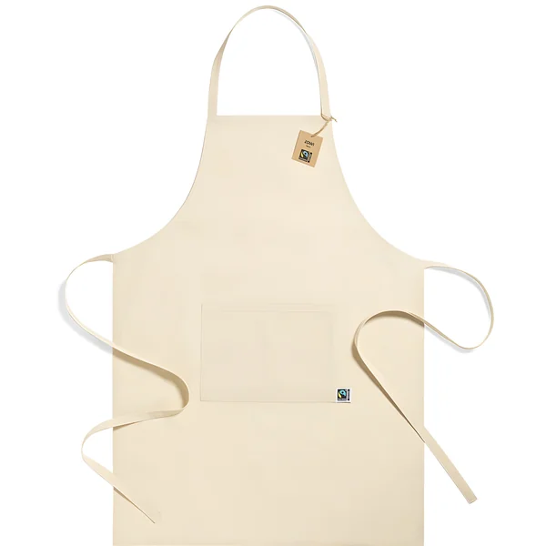 Delantal Zowi Fairtrade de algodón
