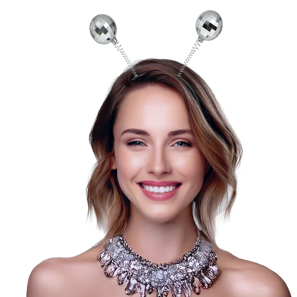 Diadema de bolas de discoteca