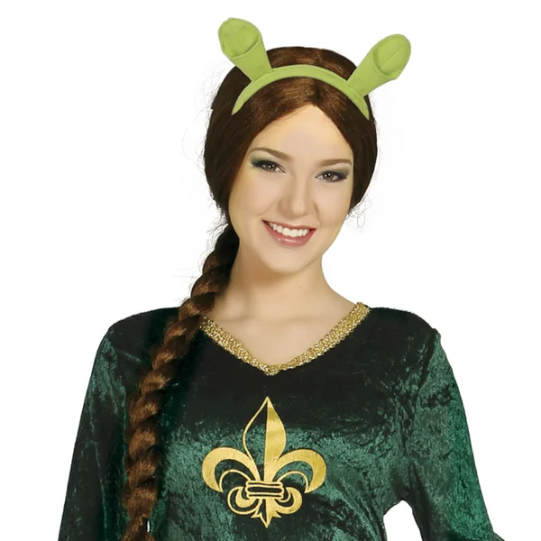 Diadema de orejas de ogro verde